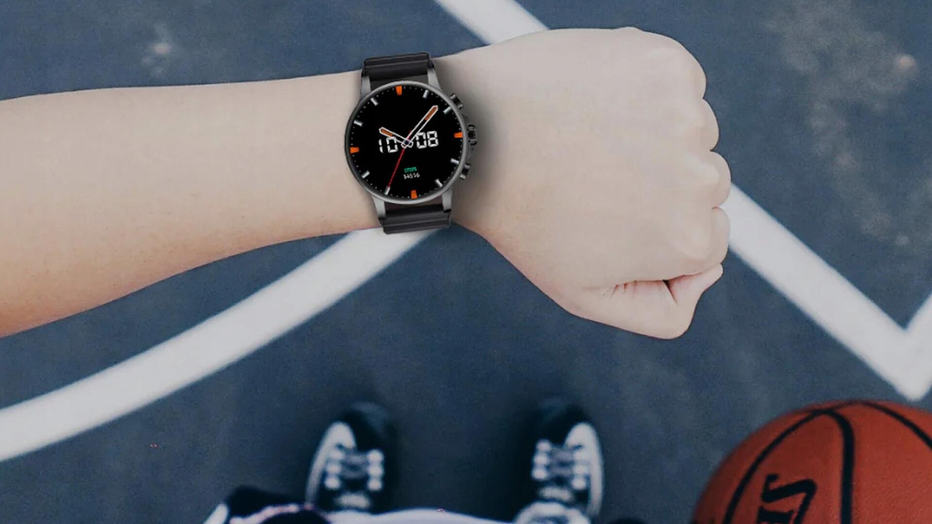 Smartwatch zegarek sportowy IMIKI Holo Ultra Black 5/7