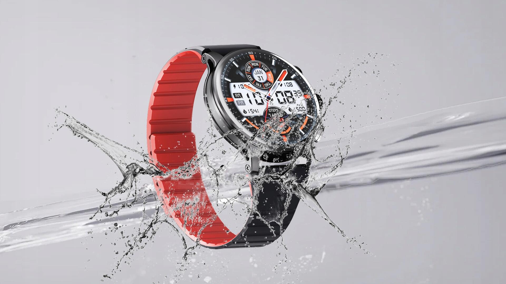 Smartwatch zegarek sportowy IMIKI Holo Ultra Black 4/7