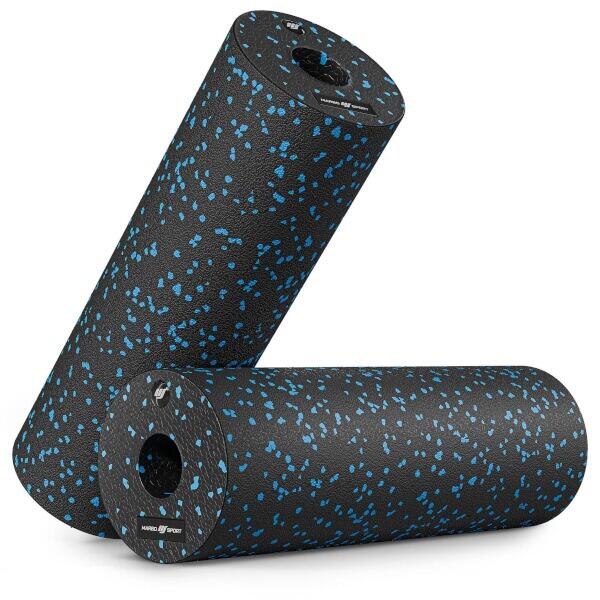 Rouleau de massage EPP 45 cm noir/bleu 4/4