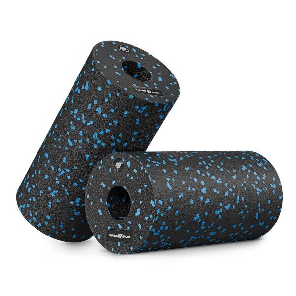 Rouleau de massage EPP 30 cm noir/bleu 4/4