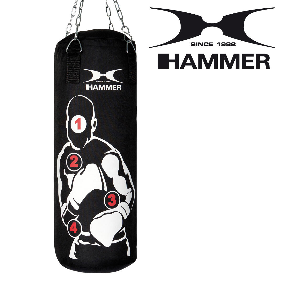 Set de boxeo Sparring Pro 80 cm Hammer 3/5