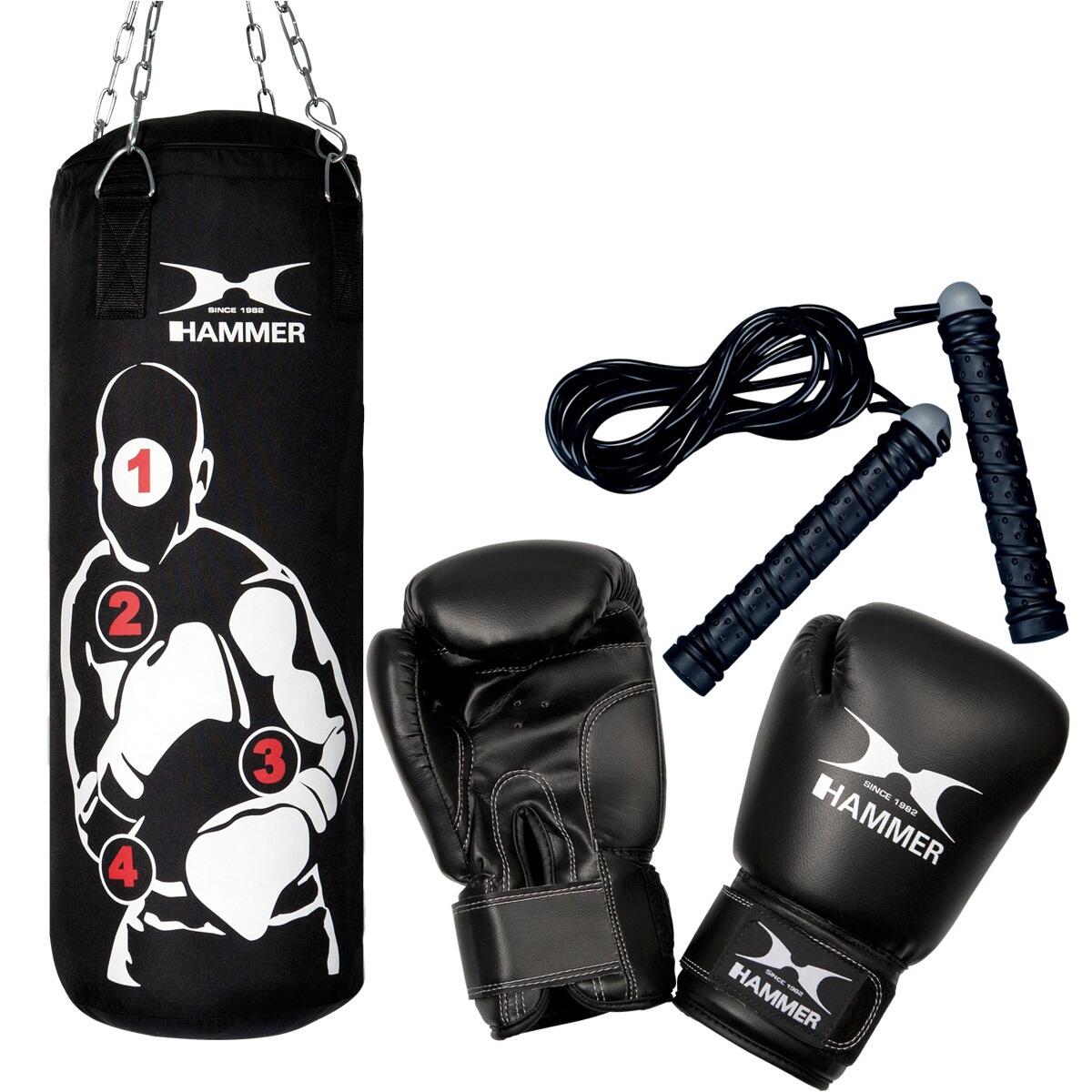 Set de boxeo Sparring Pro 80 cm Hammer 2/5