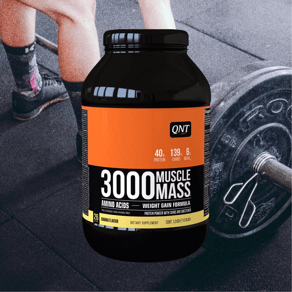 3000 Muscle Mass - Banane - 1,3 kg 2/5