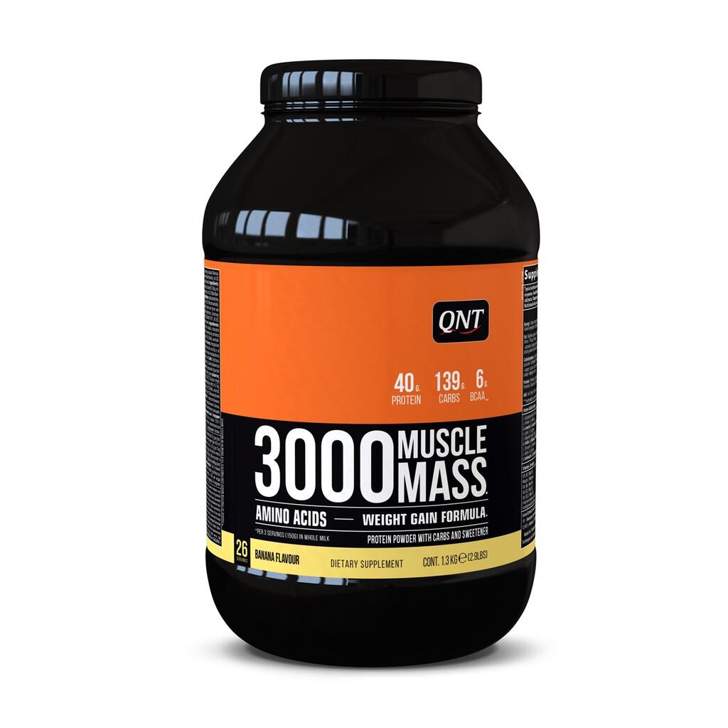 QNT 3000 Muscle Mass - Banana - 1,3 kg