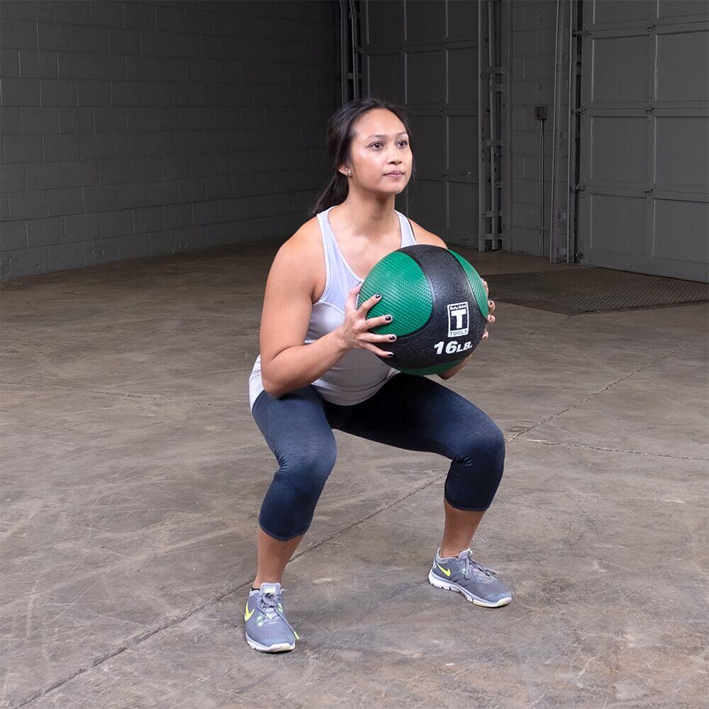 Body-Solid Medicine Ball - Medicijnbal - Geel - 1,8 kg 5/5