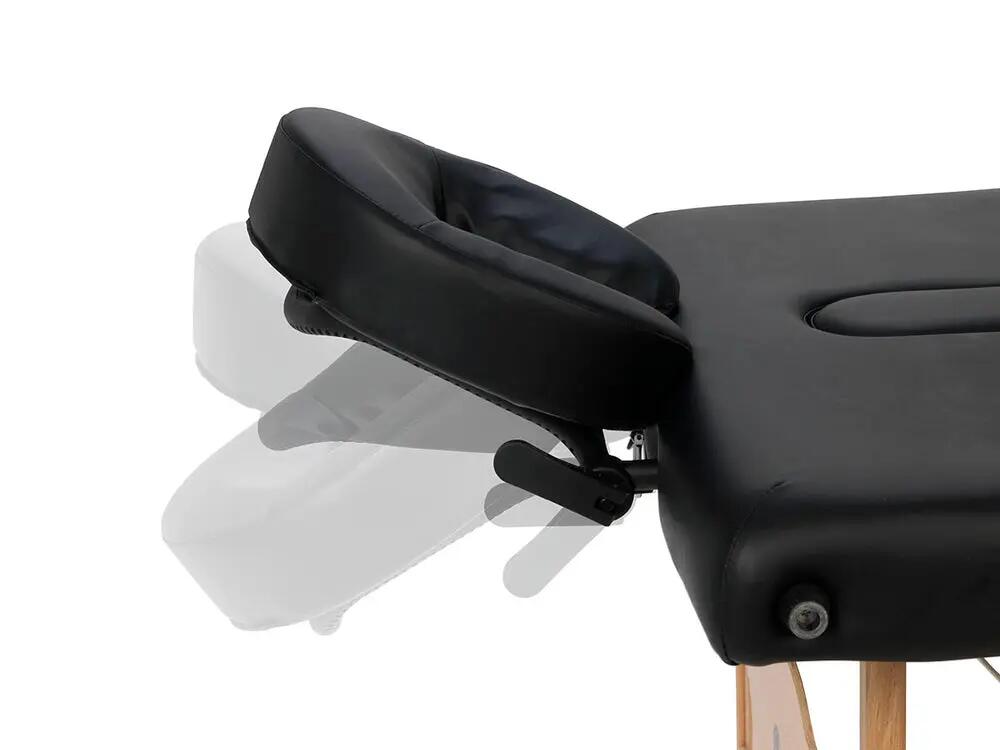 Table de massage noire - ZENGROWTH (mod. Economy) 3/5