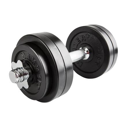 Finnlo 15 kg jeu d'haltères fonte