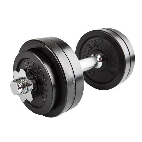 Finnlo 15 kg jeu d'haltères fonte