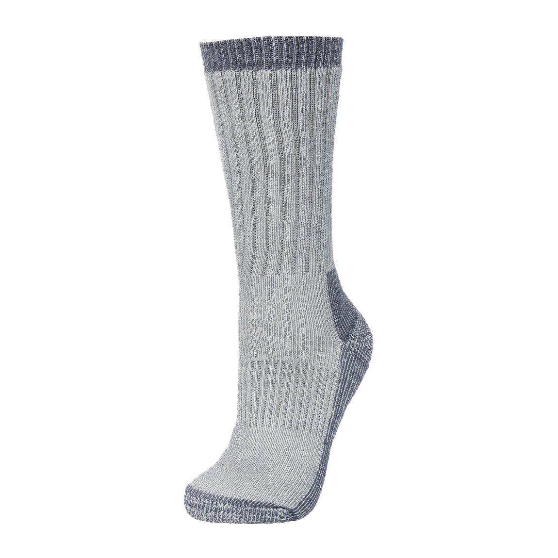 Womens/Ladies Springer Hiking Boot Socks (1 Pair) (Heather) 2/4