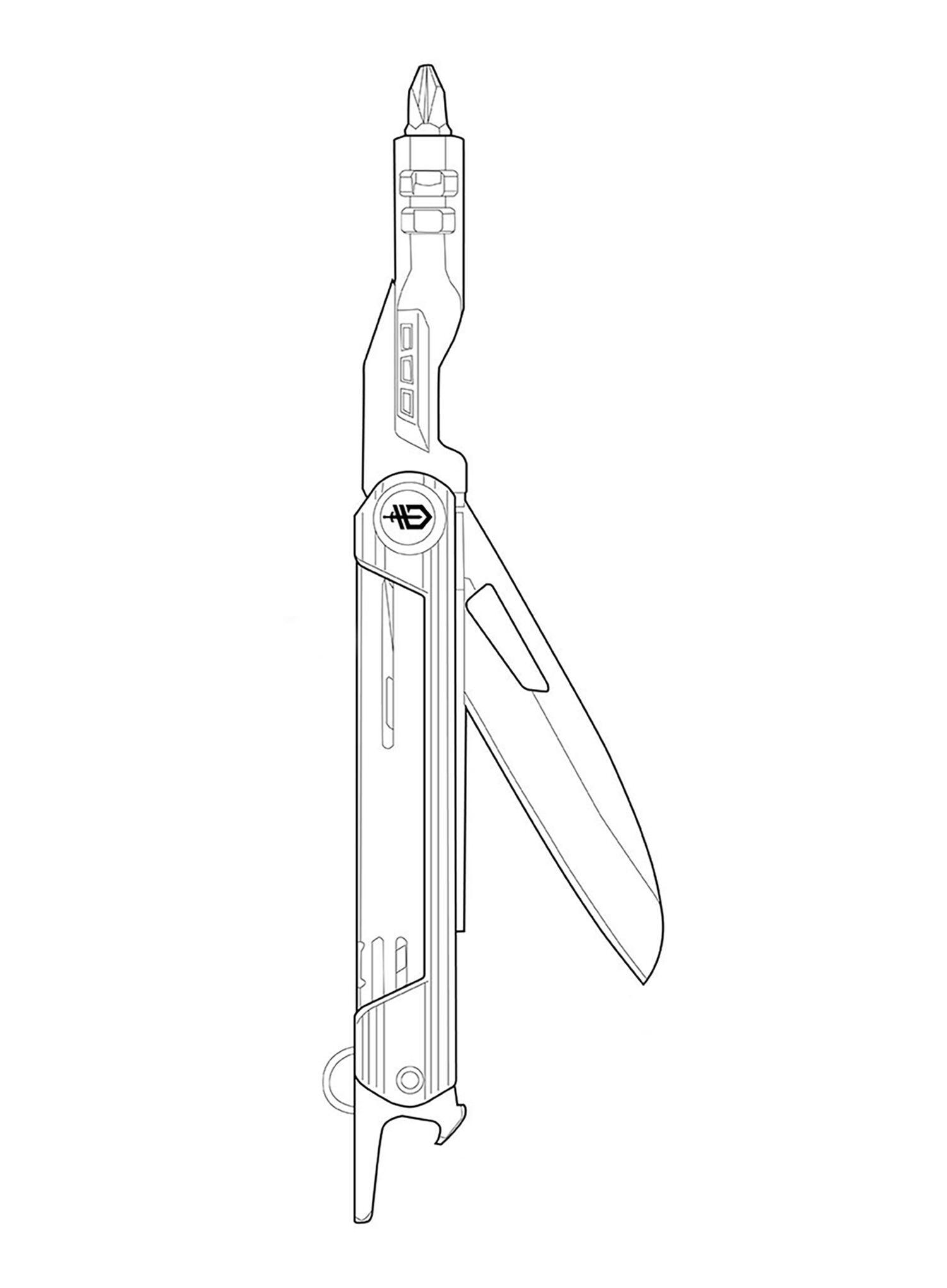 Multitool Scyzoryk Gerber ArmBar Slim Drive 4/7