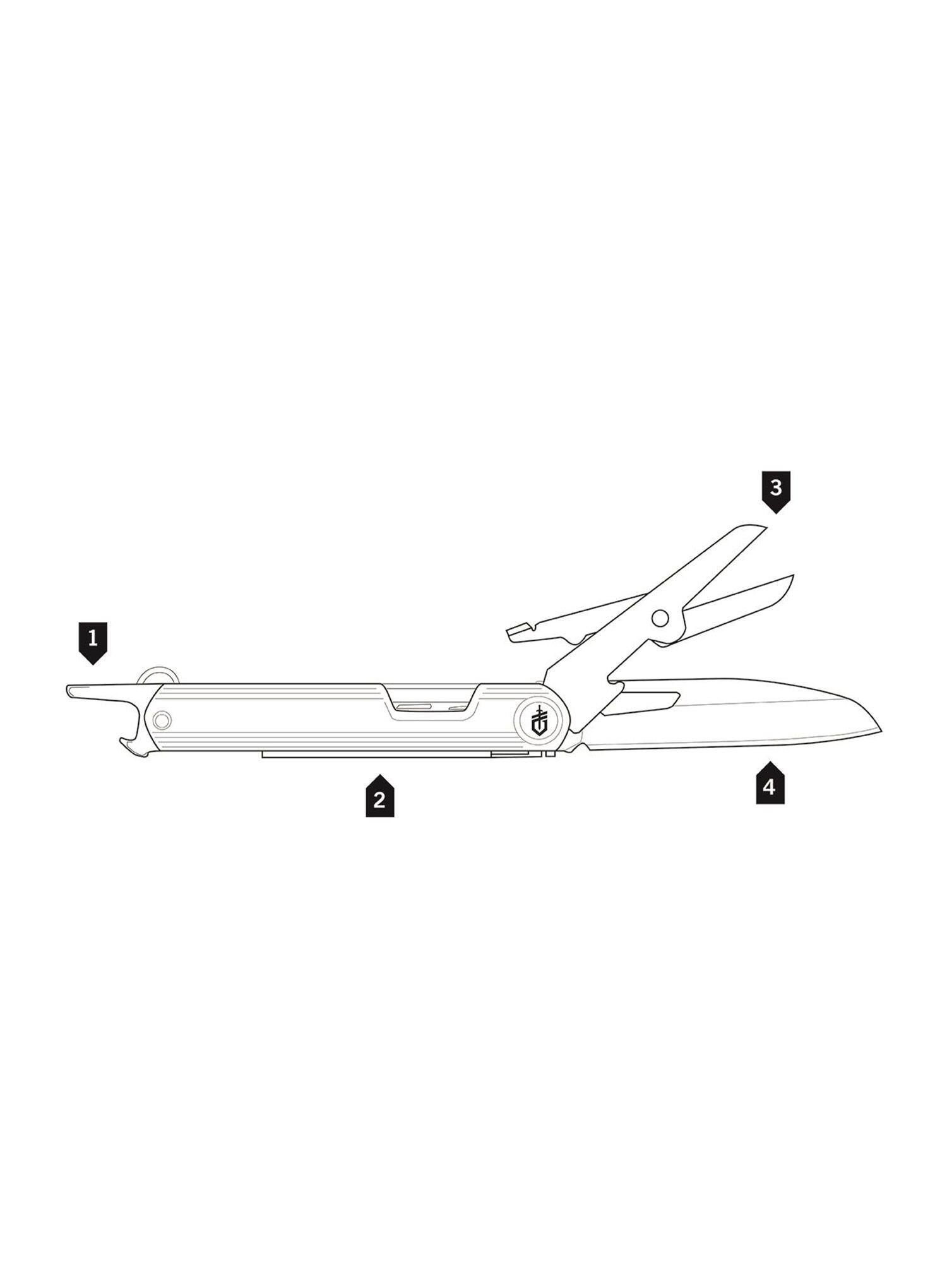 Multitool Gerber Armbar Slim Cut Onyx 6/7
