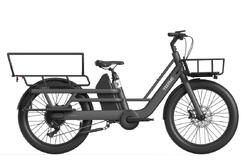 Vélo Cargo LongTail électrique YEEP.ME DAY CARGO 2 - Noir 120Km Moteur 48V 75Nm
