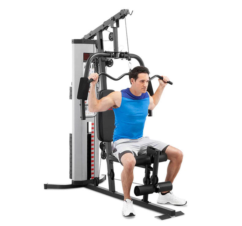 Appareil à charges guidées Eclipse MWM988 Compact Home Gym - Argent 2/7