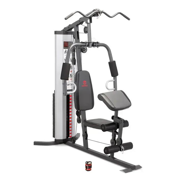 Compact Home Gym - Eclipse HG3000 - 68 kg Weight Stack - Silver