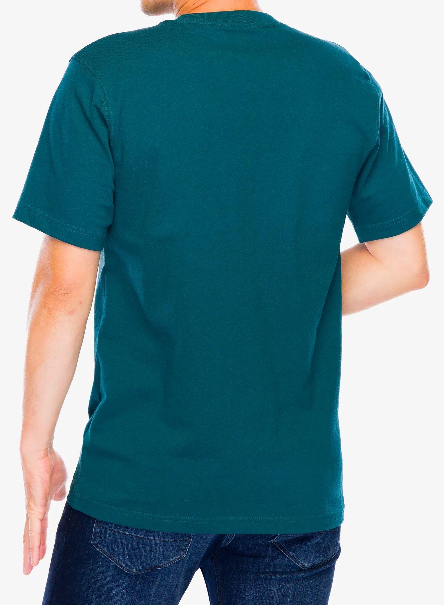 Koszulka bawełniana męska Carhartt K87 Pocket S/S T-Shirt 4/5
