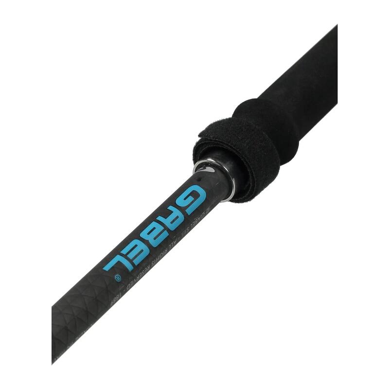 Baston de trail running Carbon Feather-R Gabel negru