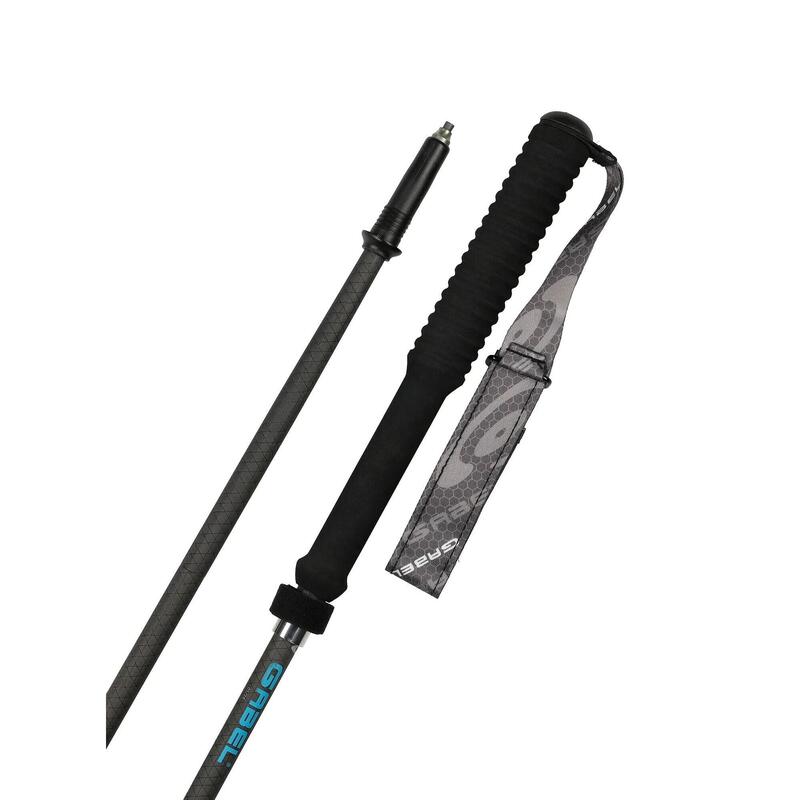 Baston de trail running Carbon Feather-R Gabel negru