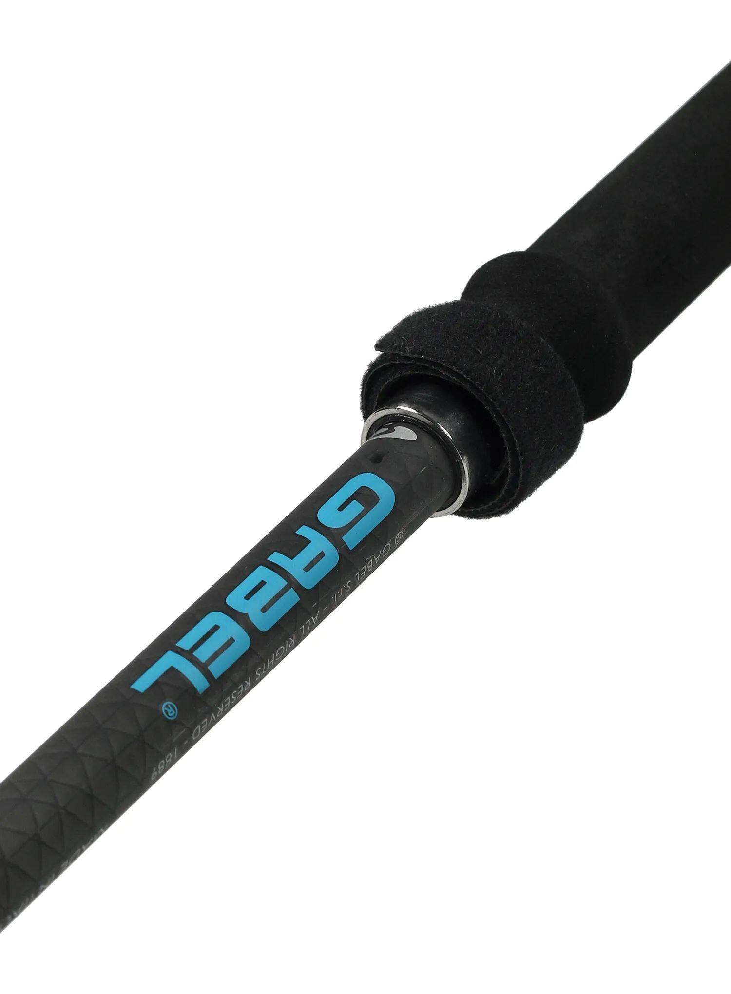 Bastón de trail running CARBON FEATHER-R (1 PAR) Gabel negro 6/7