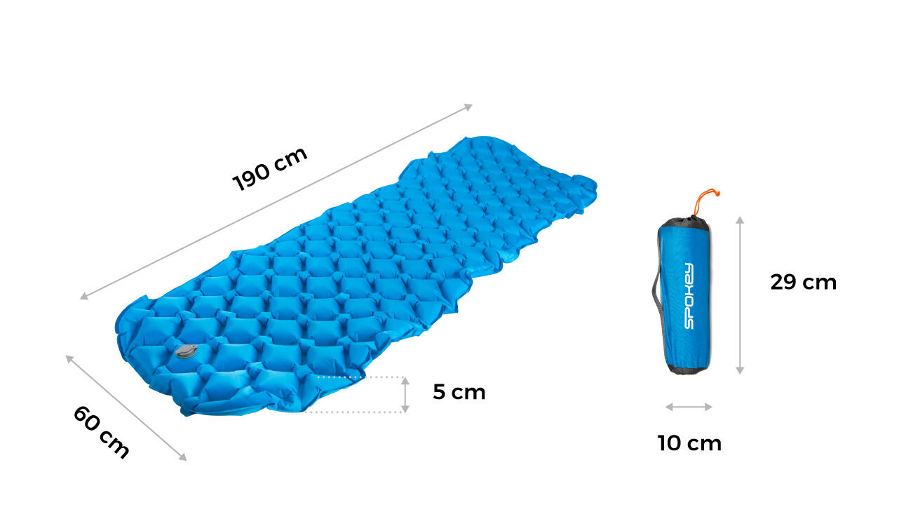 Materac trekkingowy Spokey Air Bed z pompką 5/6
