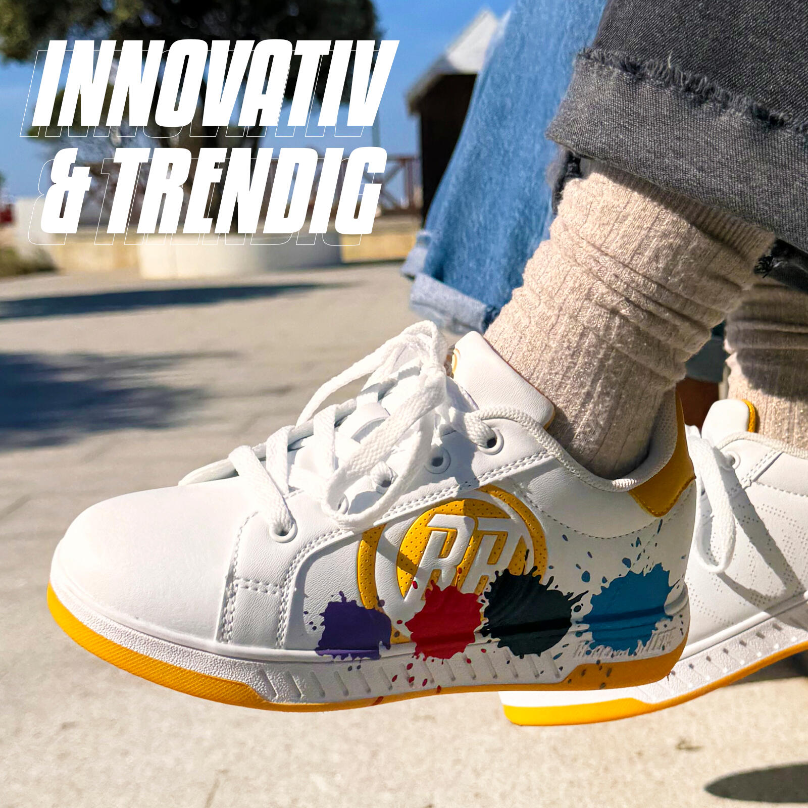 Chaussures à Roulettes BREEZY ROLLERS 2280375 unisexe blanc/jaune 3/7