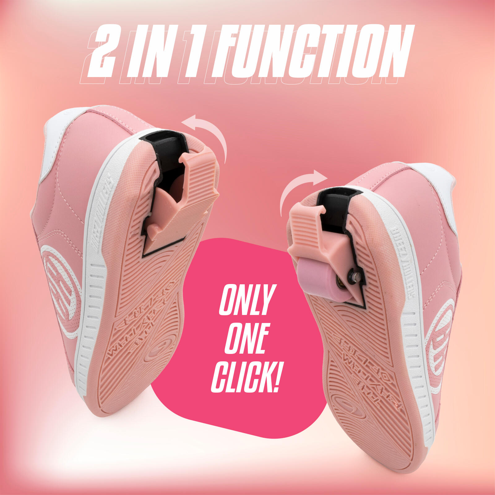 Schuhe mit Rollen BREEZY ROLLERS 2191841 Girls light/pink 4/7