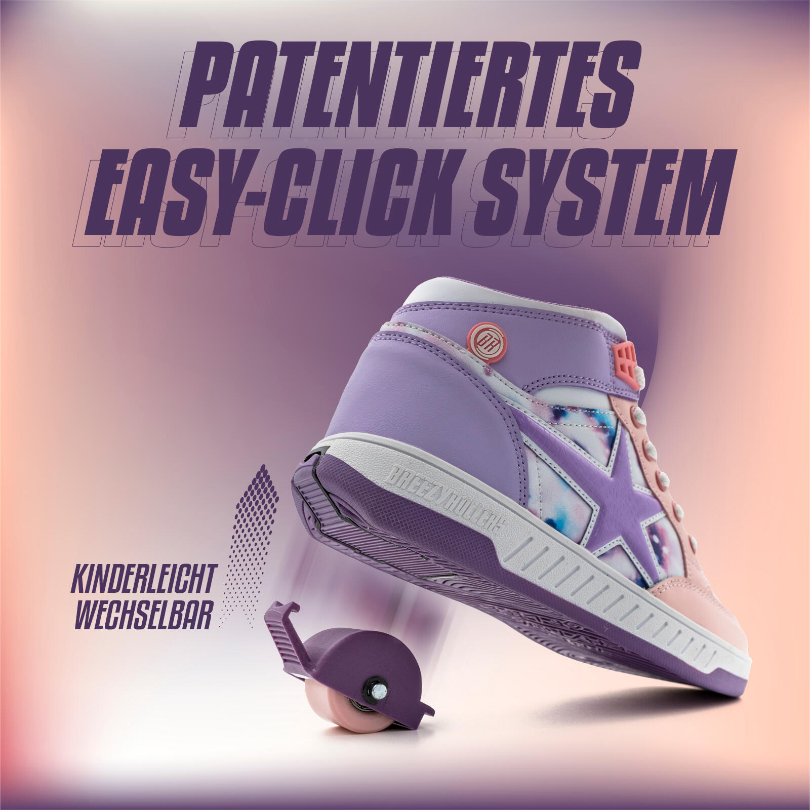 Chaussures à Roulettes BREEZY ROLLERS 2241861 filles blanc/multicolore 2/7