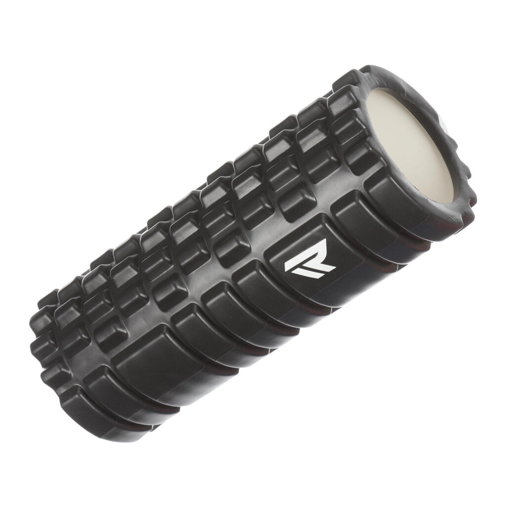 Foam Roller - Trigger Point Massage - 33 cm - Colour Black