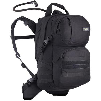 Taktischer Rucksack mit Trinkblase Patrol 35L - Schwarz