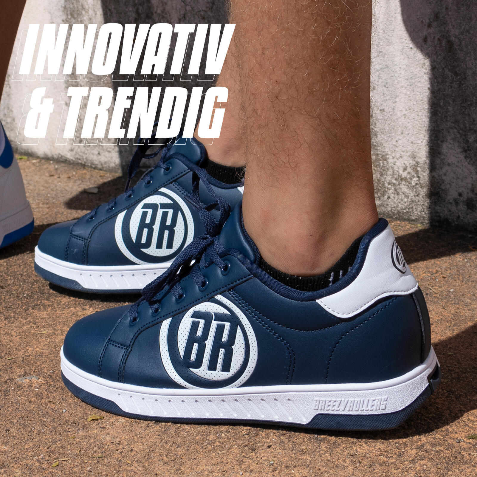 Chaussures à Roulettes BREEZY ROLLERS 2241843 unisexe bleu marine 3/6