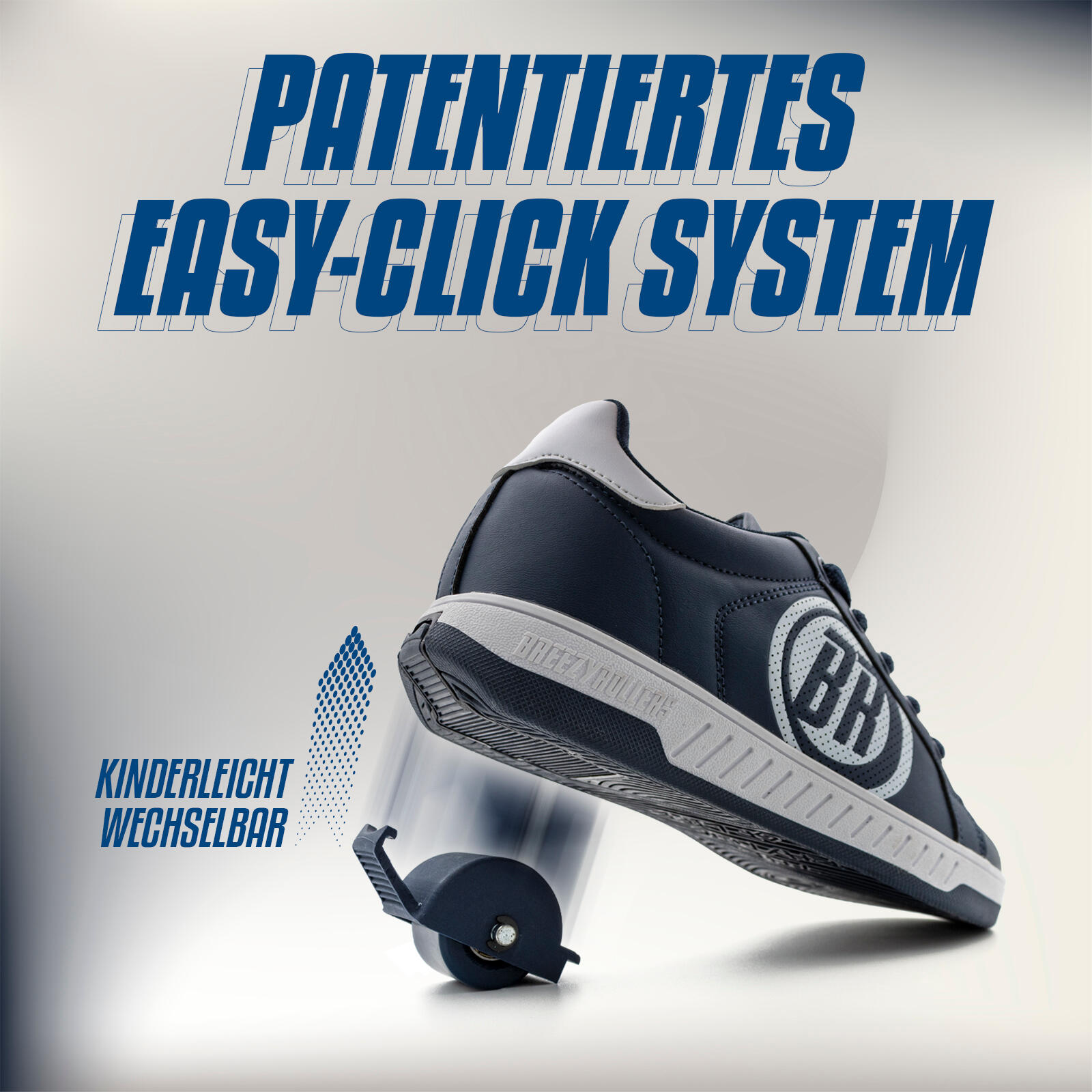 Chaussures à Roulettes BREEZY ROLLERS 2241843 unisexe bleu marine 2/6