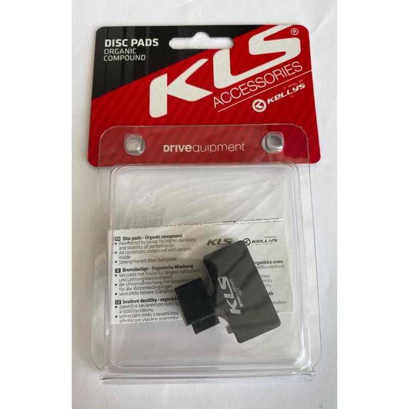 Plăcuțe frână Kellys KLS D-14, organice, pereche
