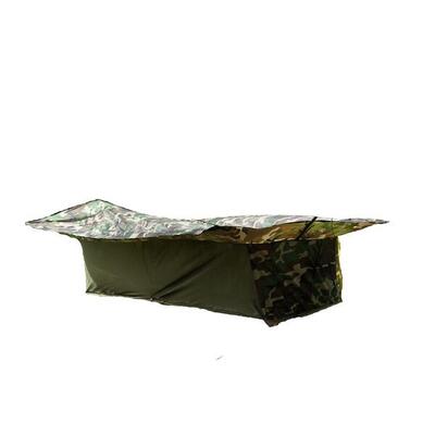 Hangmat jungle met dakzeil camouflage frans woodland