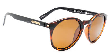 Lunettes de soleil ENDLESS marron noir, Polarisés VERT - cat.3 - MUNDAKA