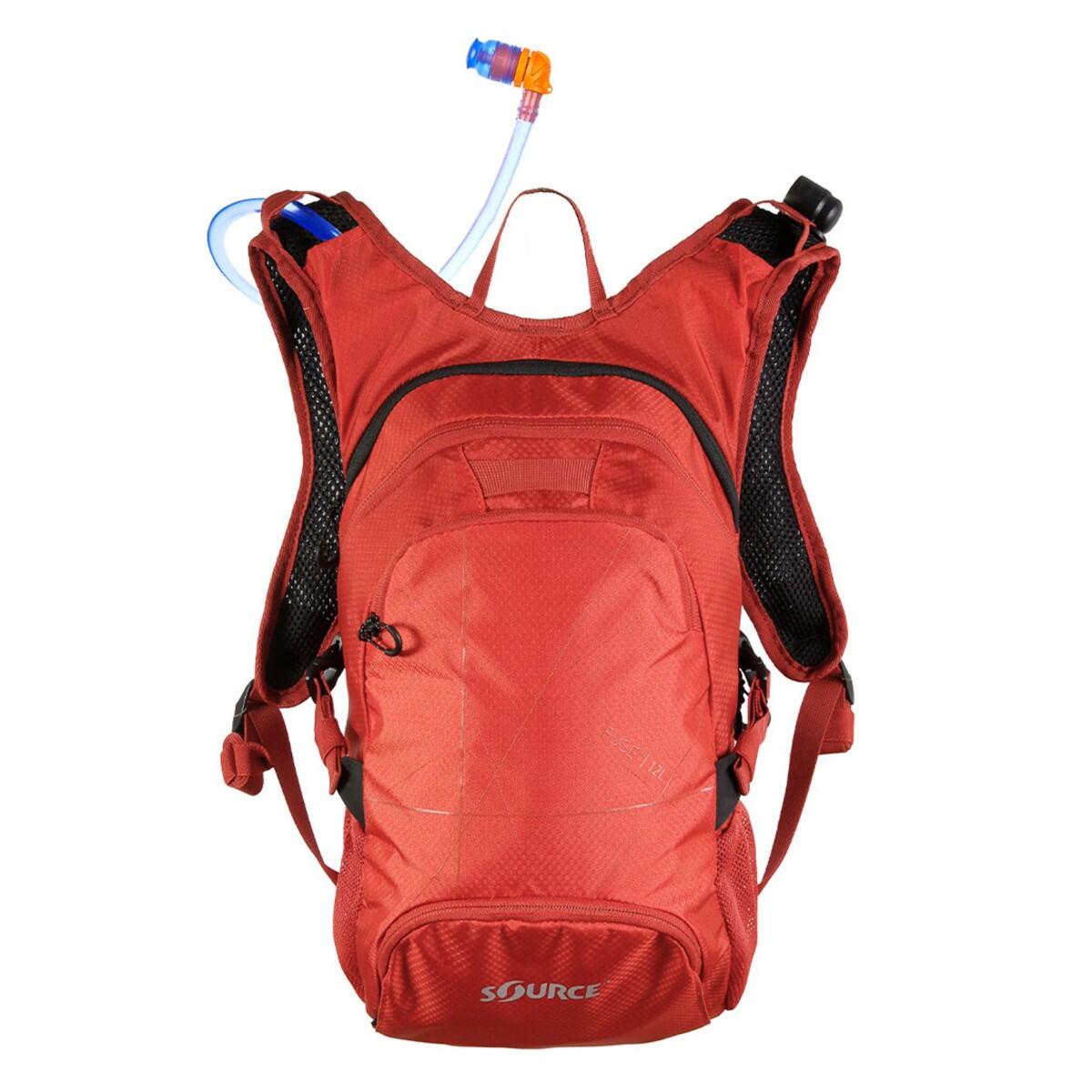 Source - Sac D'Hydratation Fuse 3 + 9 Litres Sac À Dos - Chili Orange - Orange - Sac À Eau - Orange - 12 L - Decathlon