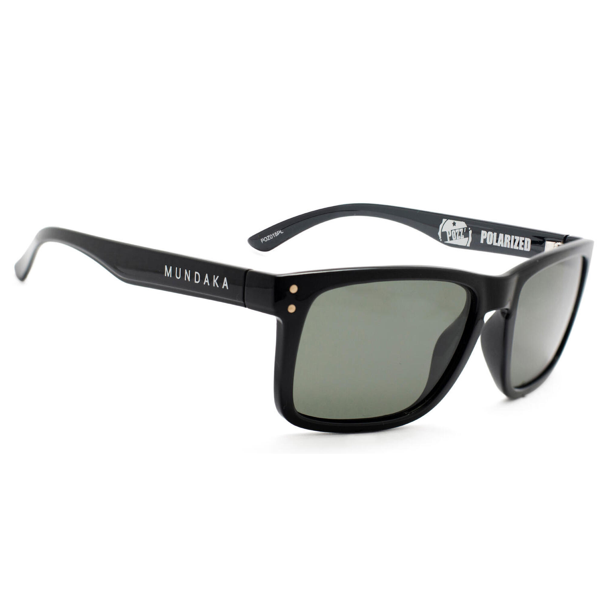 Mundaka - **lunettes De Soleil Pozz' Noir, Polarisés Vert Cat.3 - Mundaka** - Lunettes De Soleil - Noir - Taille Unique - Decathlon
