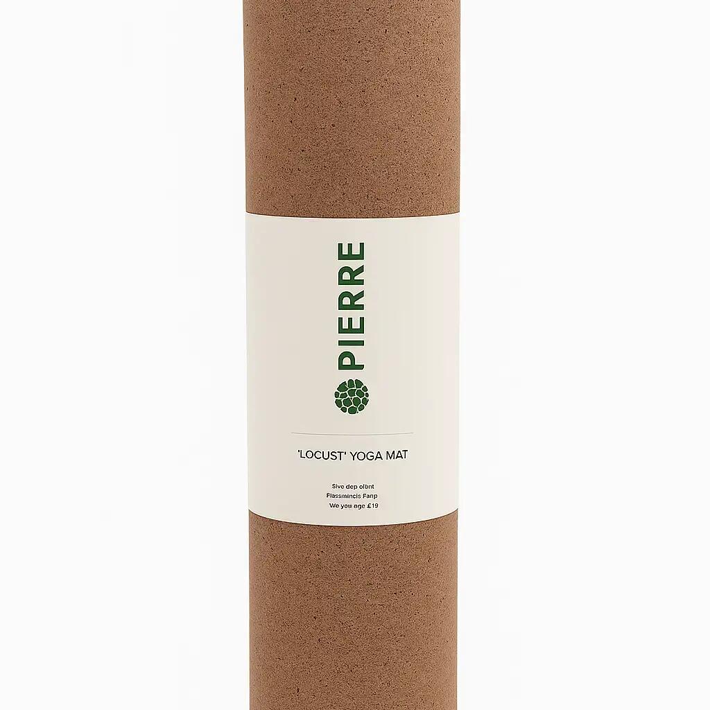 Set of 10 yoga mats - brown - 190x60x0.5cm - very lightweight