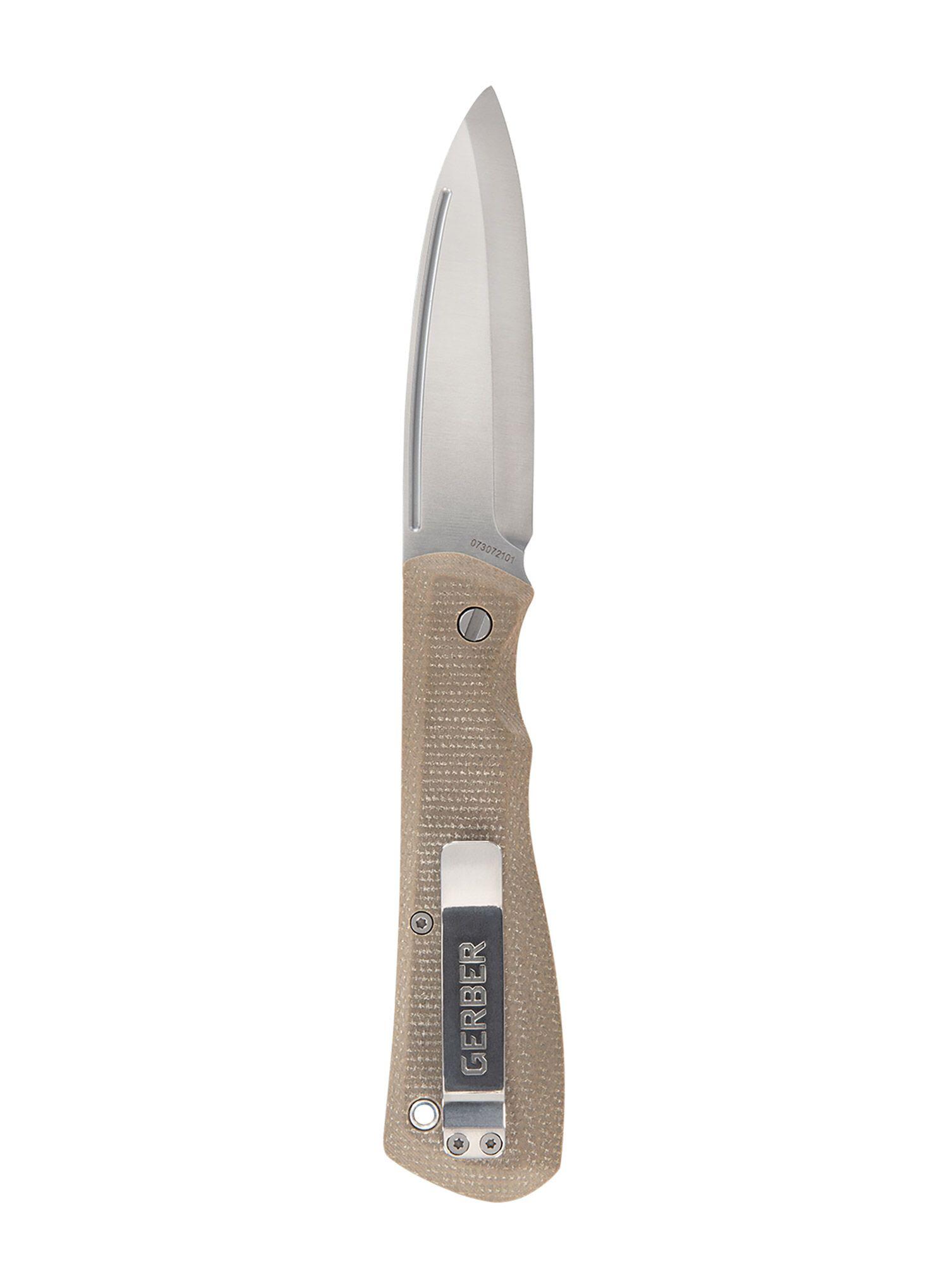 Nóż turystyczny Gerber Mansfield - micarta natural 3/4