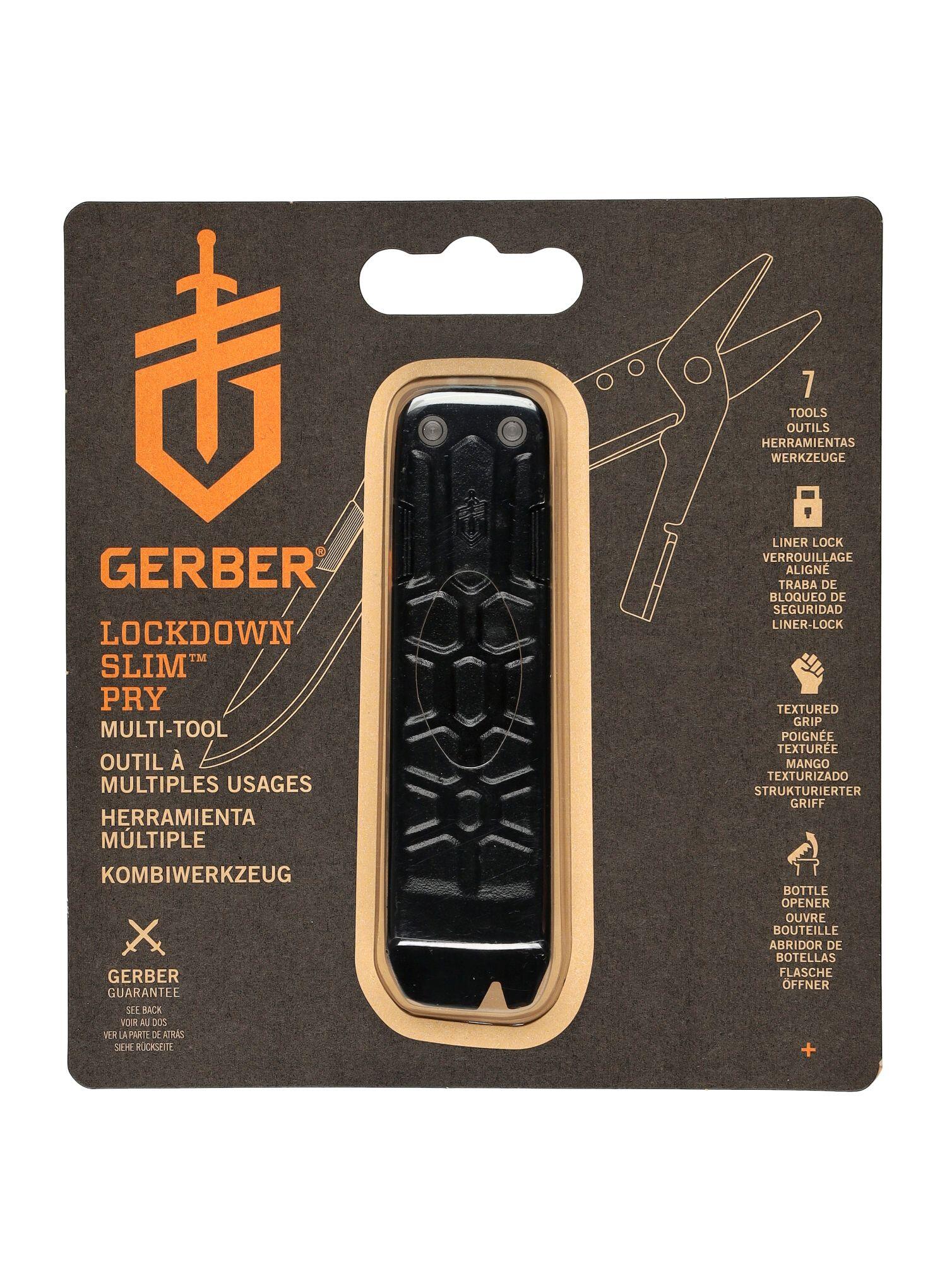 Multitool Gerber Lockdown Slim Pry - onyx 5/6
