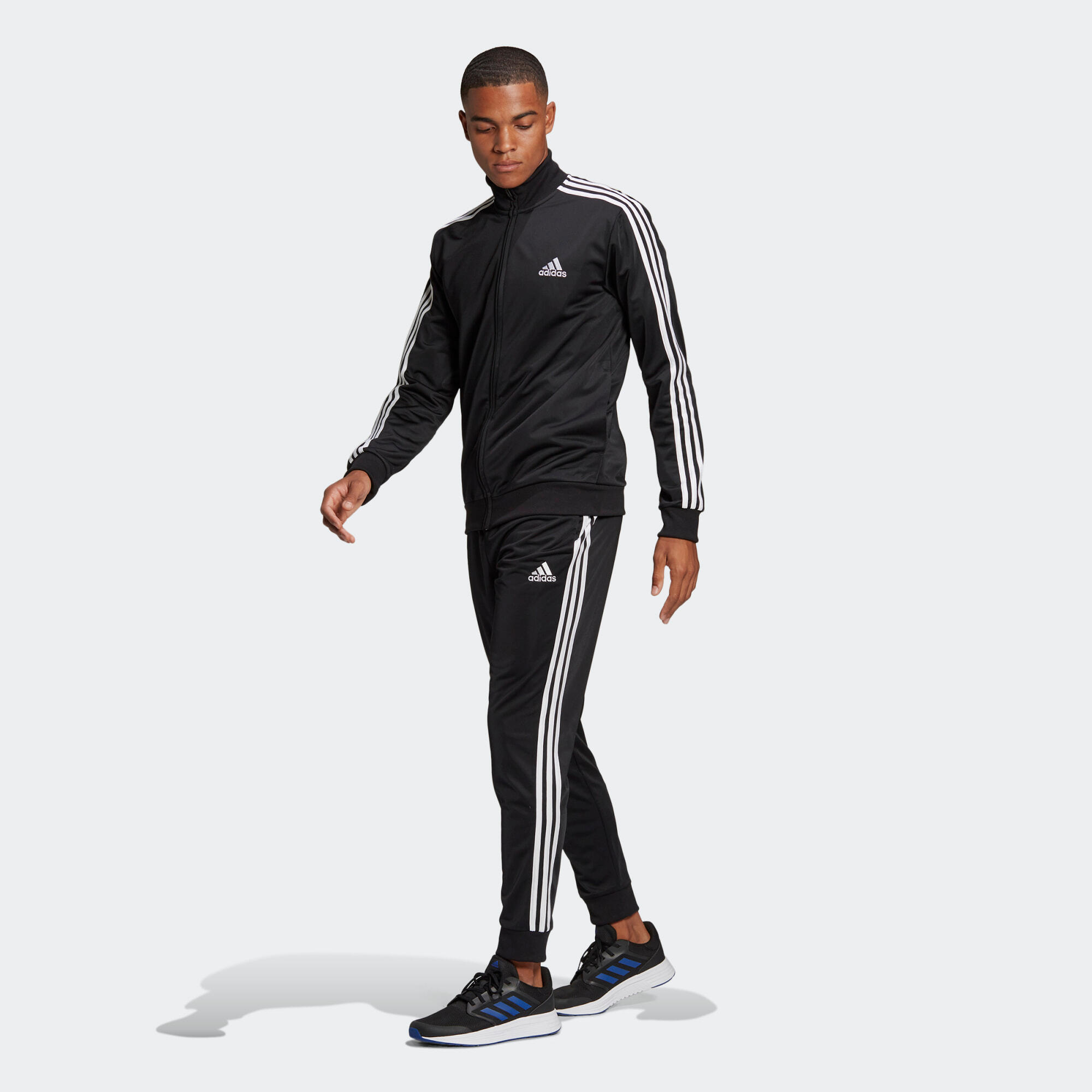 SEGUNDA VIDA Fato de Treino de Cardio-training Adidas Preto 3/5
