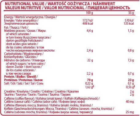 BIAŁKO Kreatyna Tauryna Mega PROtein Activlab 2/2