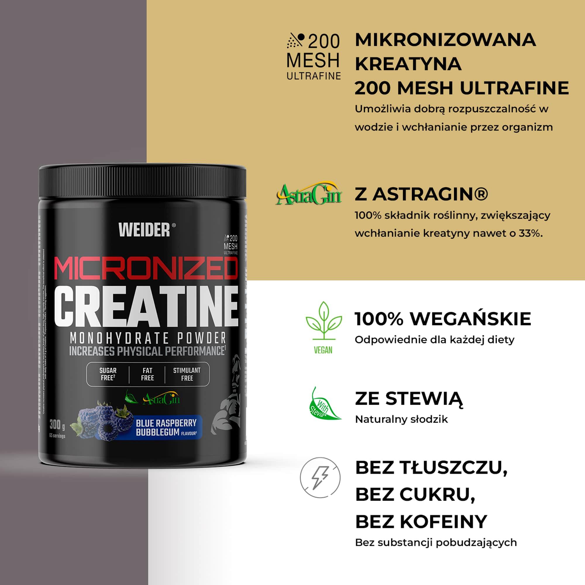 Weider Micronized Creatine Monohydrate + AstraGin 3/7