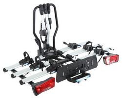 Porte-Vélos Pliant sur Boule d'Attelage Neatt - 3 Vélos (Compatible E-Bikes)