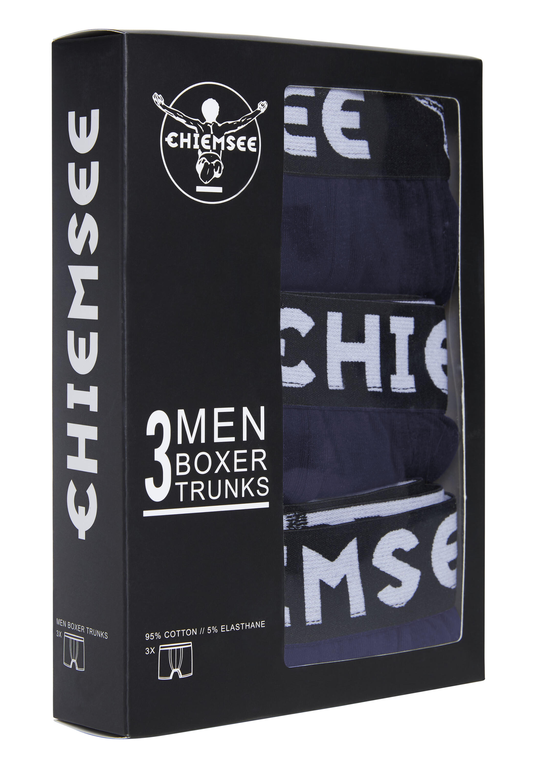 Chiemsee Boxer Short Herren Trunk Unterwäsche Regular Fit Retroshorts 3er Pack 4/7