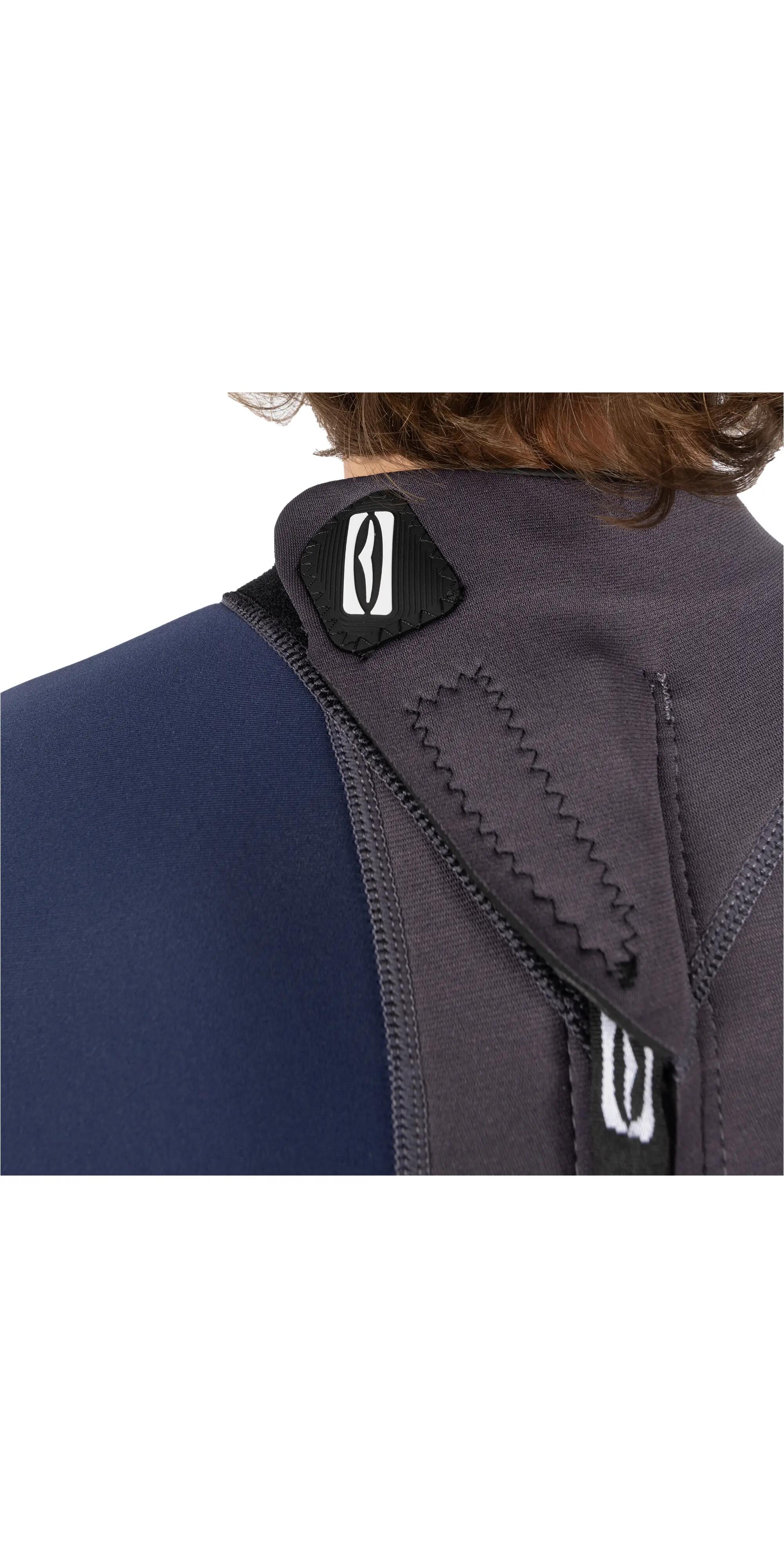 Combinaison de Surf 3/2mm Zip Dos - Gris - Response - Homme 5/7