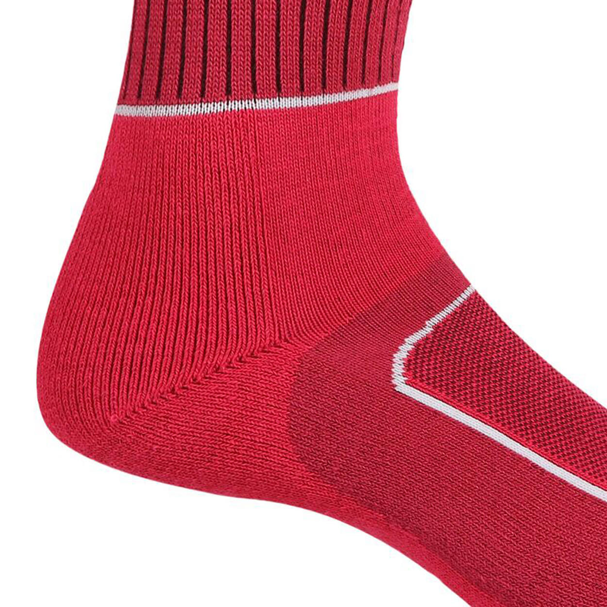 Chaussettes Pour Bottes SAMARIS SEASON Femme (Rouge Vif / Blanc) 3/4