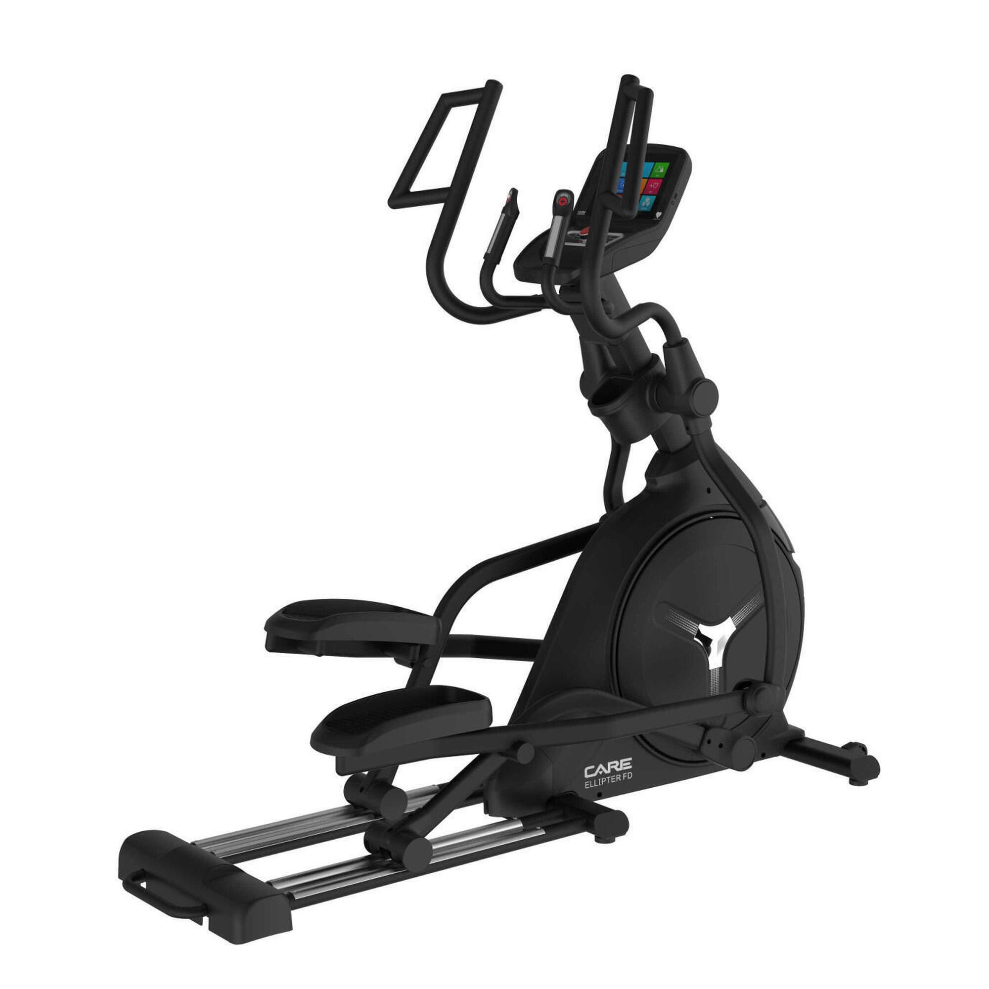 Care Fitness - Vélo Elliptique Ellipter Fd Écran Tft - Care - Ergomètre Connecté - Vélo Elliptique - Noir - Taille Unique - Decathlon