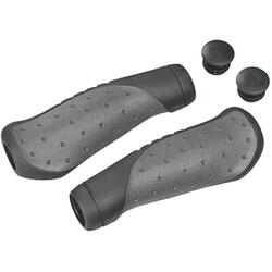 Ergotec Ohio Set gère 2x 135 mm gris noir