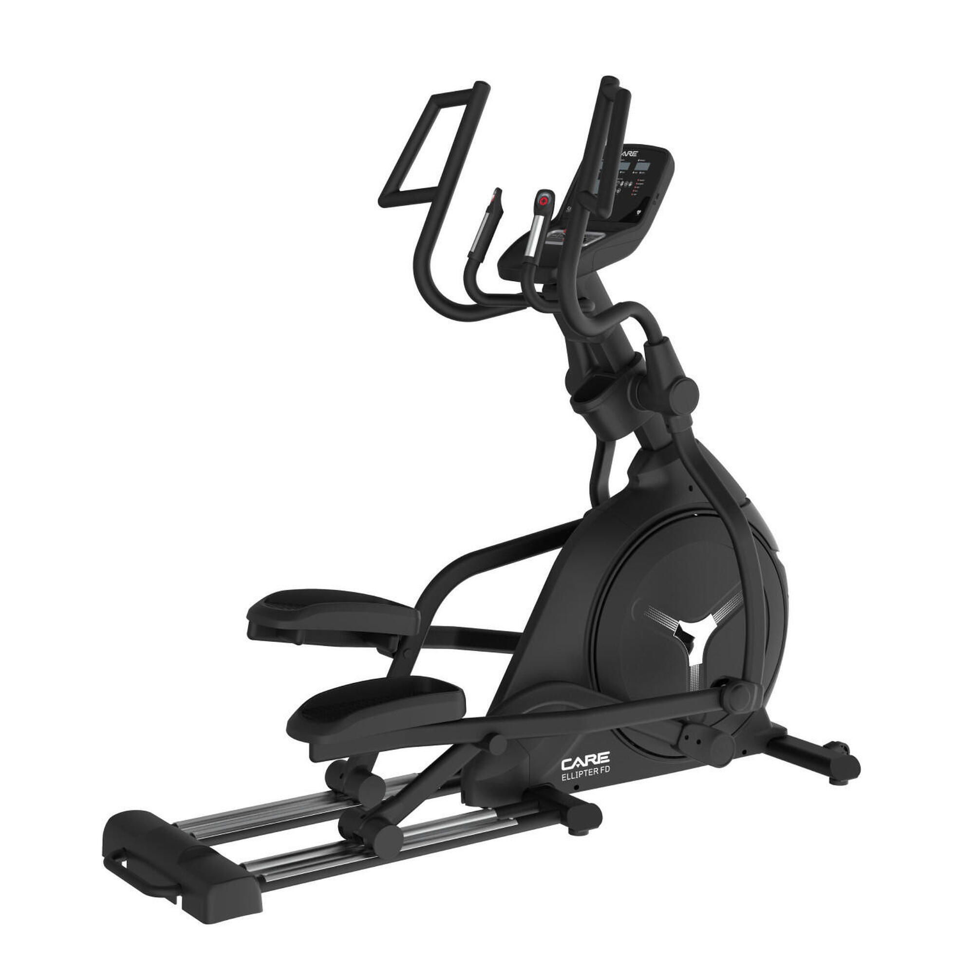 Care Fitness - Vélo Elliptique Ellipter Fd Led Auto-alimenté - Care - Ergomètre Connecté - Vélo Elliptique - Noir - Taille Unique - Decathlon