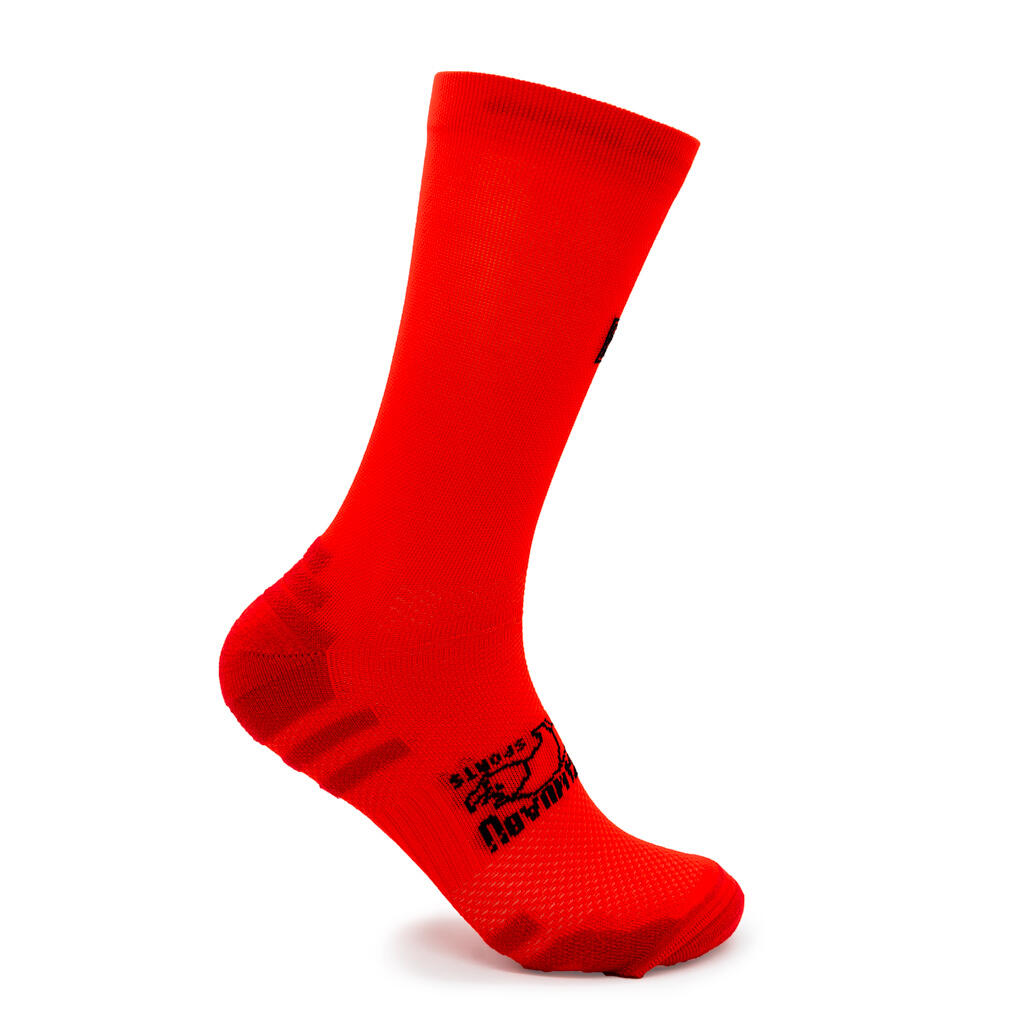 Calcetines de running KAMUABU color magma - unisex 3/6