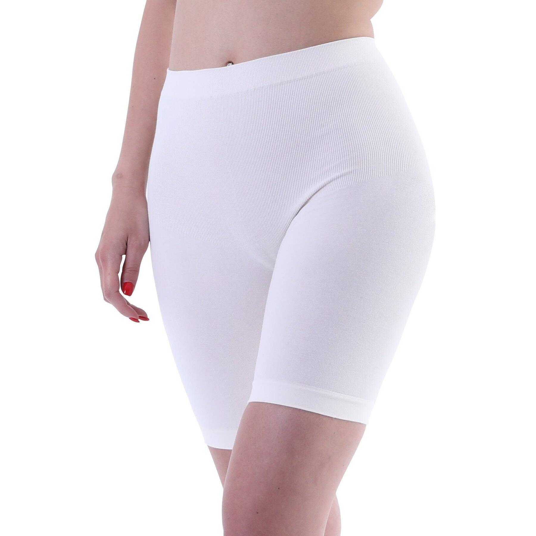 Lytess - Panty Minceur Galbant Coton Biologique - Culotte Shorty - Blanc - L/xl - Decathlon